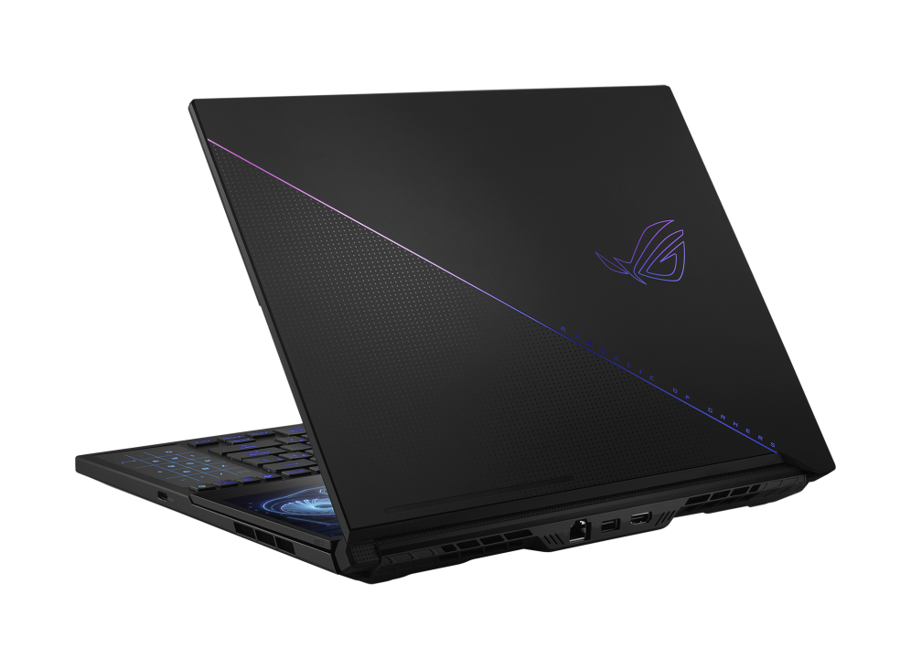 ASUS ROG Zephyrus Duo 16 GX650PY-NM048W Black Gaming Laptop, R9-7945HX 32GB 2TB PCIE G3 SSD, NV RTX4090, WIN11 HOME, 16 inch QHD+ 16:10 (2560 x 1600, WQXGA) 240Hz, FHD Webcam, Backlit-RGB-Eng-Arb-KB