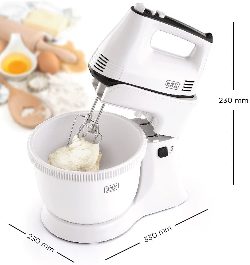 Black & Decker M700-B5 300W Bowl and Stand Mixer