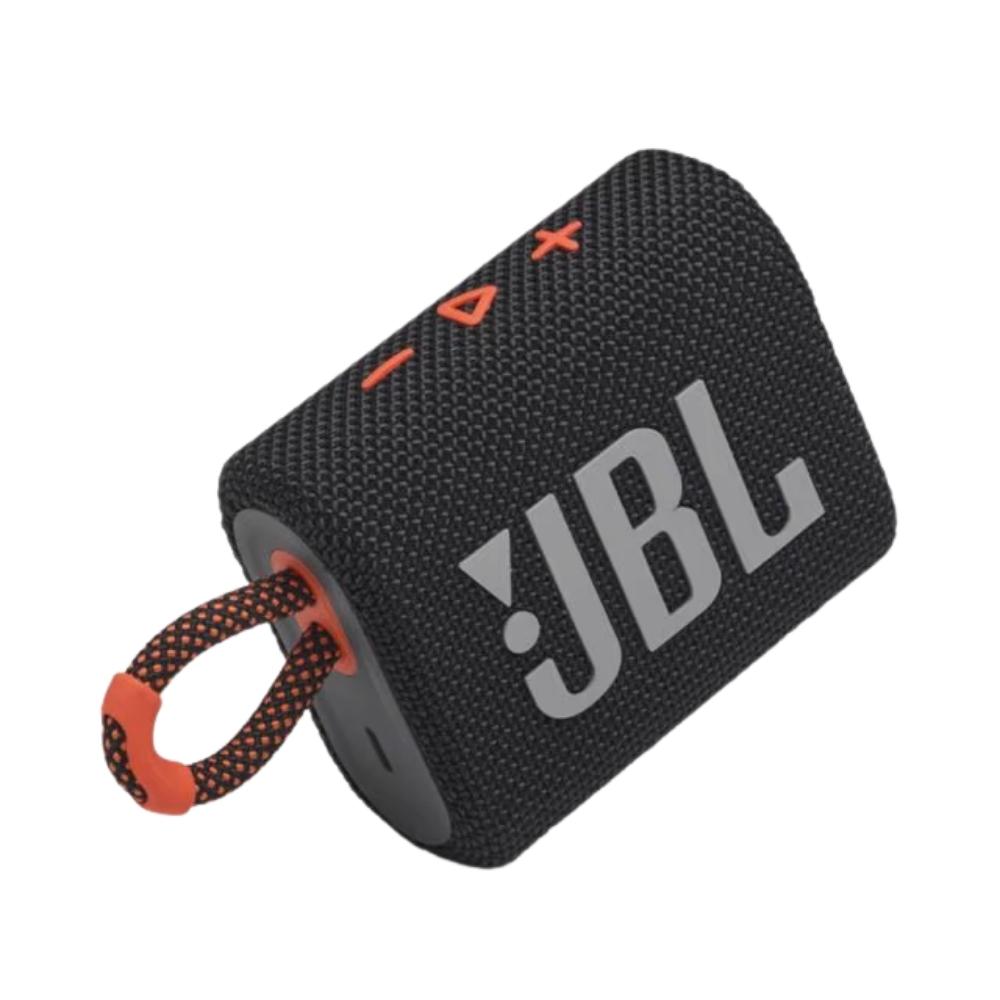 JBL Go 3 Portable Bluetooth Speaker - Black Orange