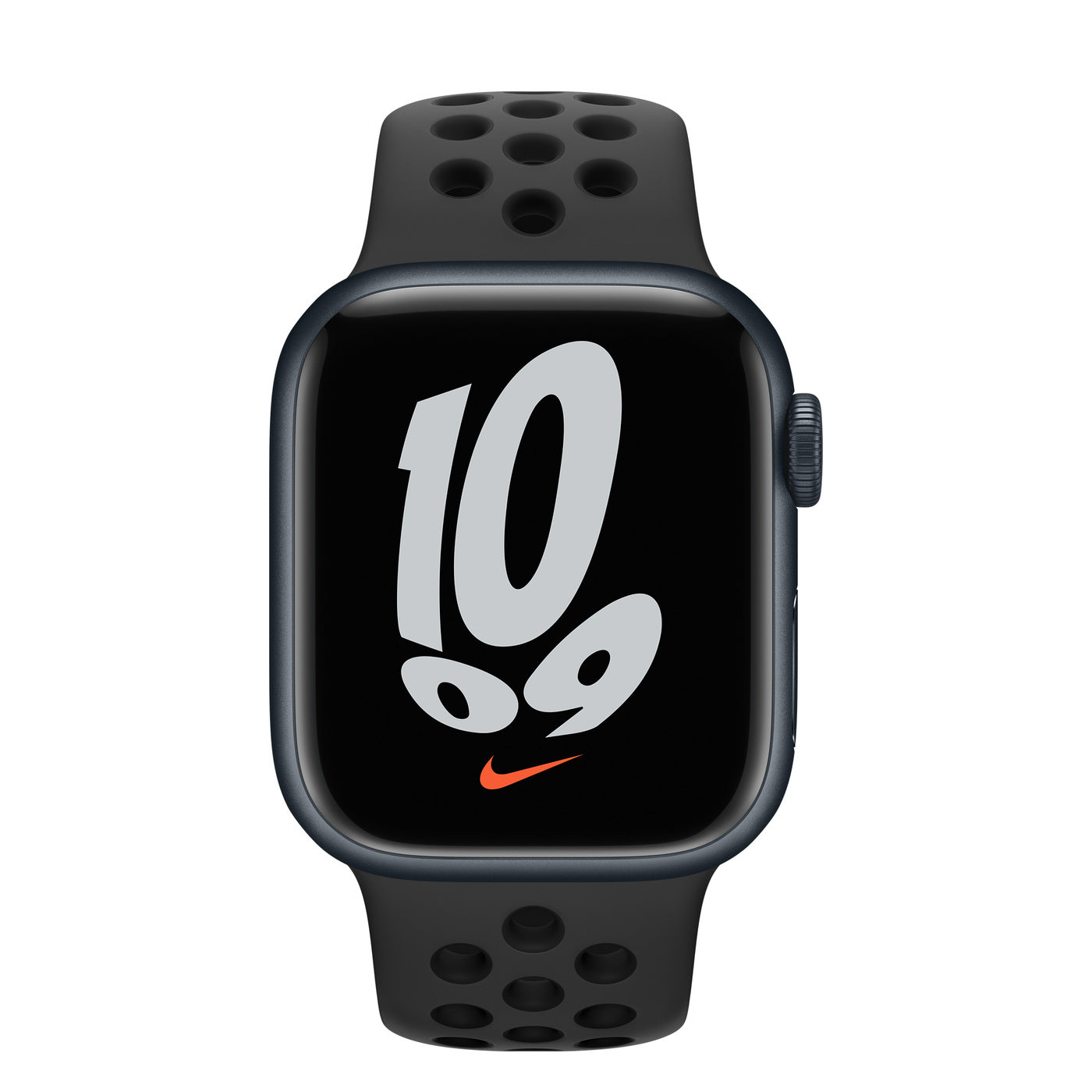 Apple Watch Series 7 Midnight Aluminum Case with Nike Sport Band