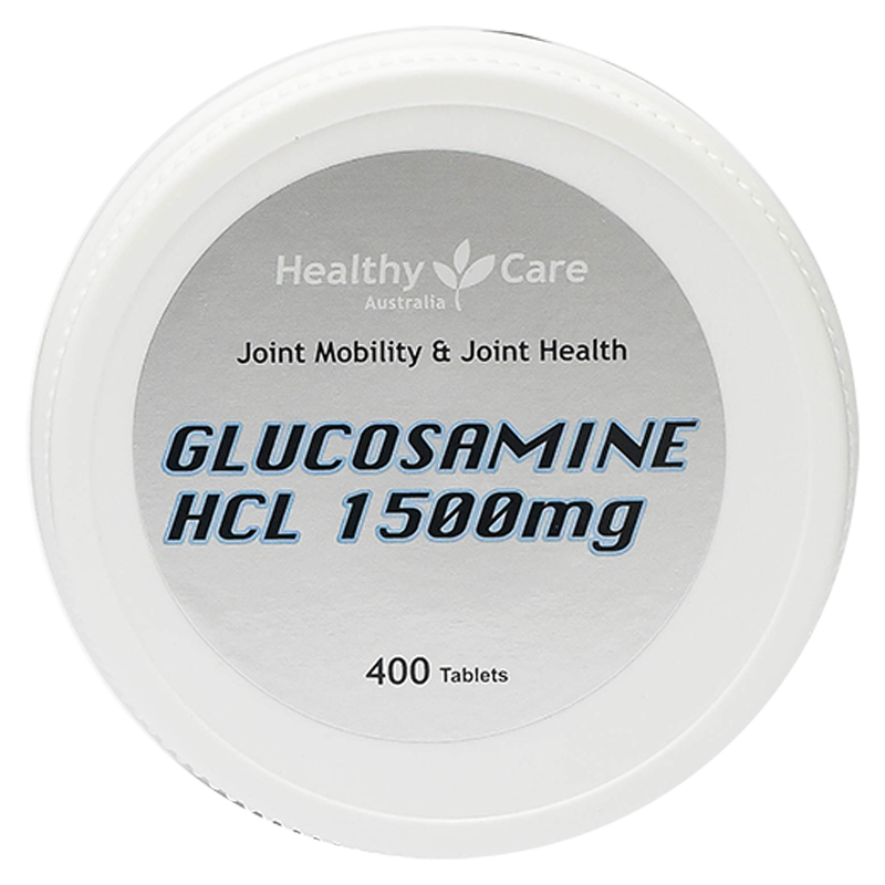 Healthy Care Glucosamine HCL 1500mg (400 CAPSULES)