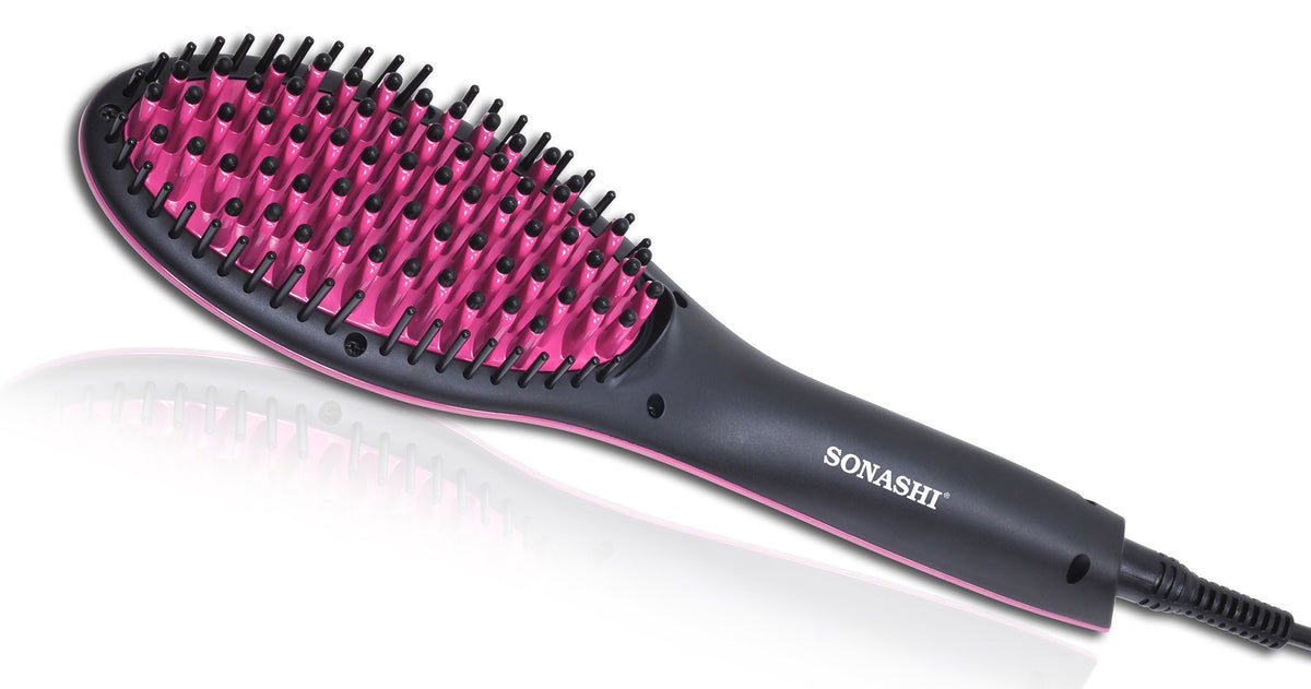 Sonashi Simply Straight Hair Straightening Brush - LetsTango