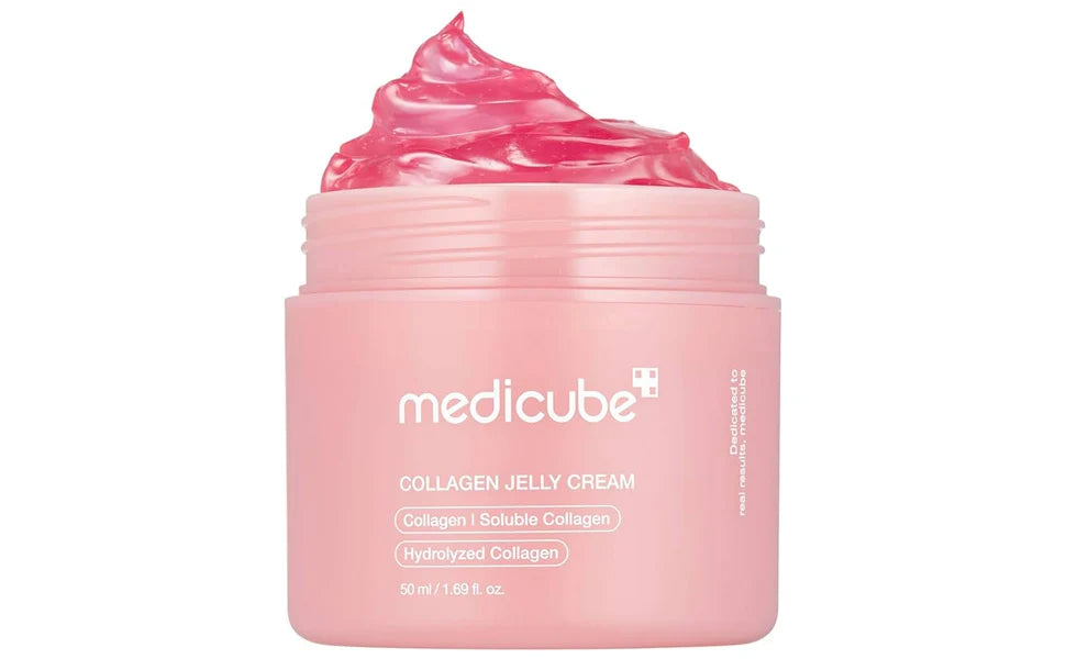 medicube Collagen Niacinamide Jelly Cream 50ml – Freeze-Dried Hydrolyzed Collagen, Hydrating & Firming