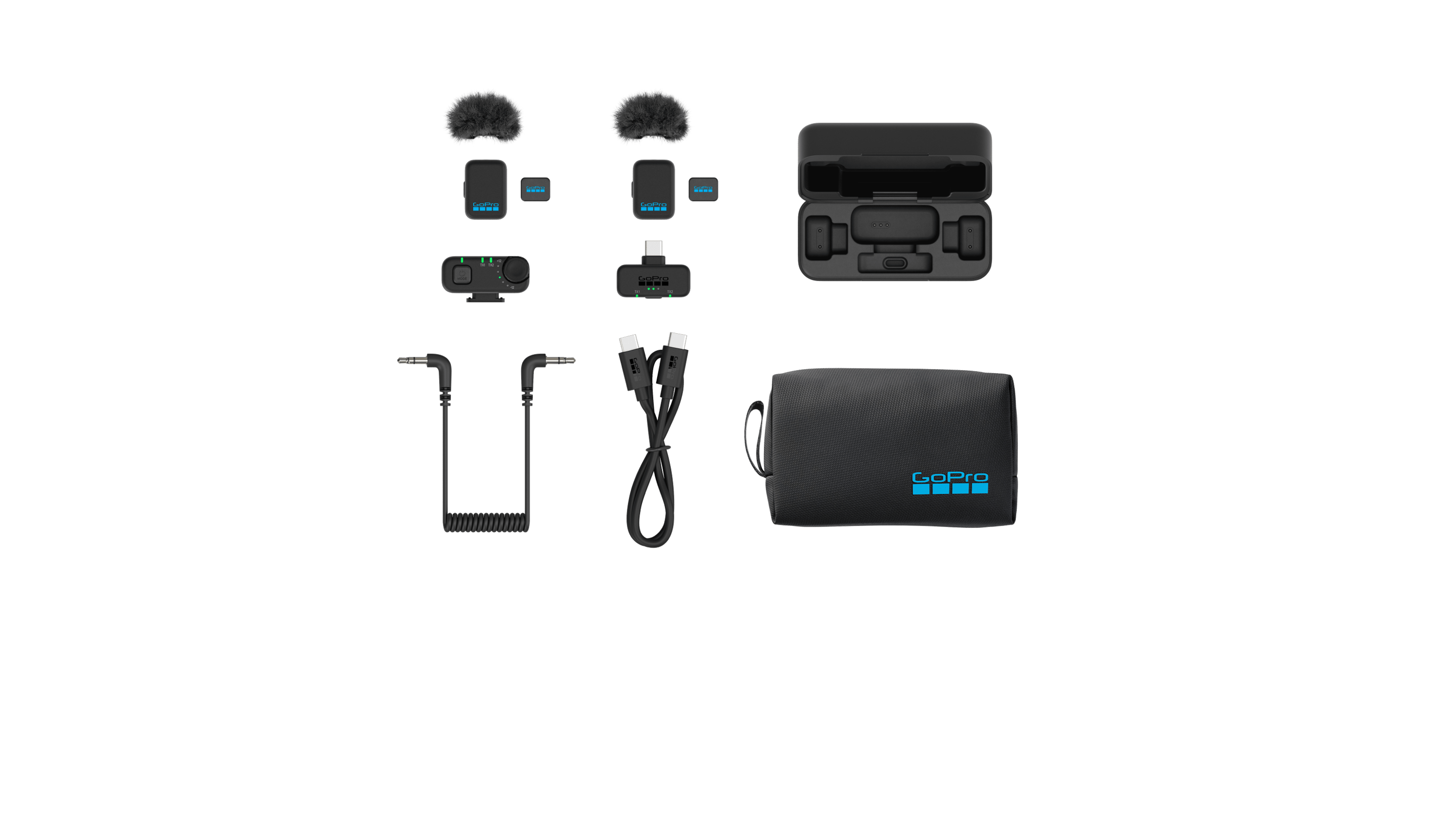 GoPro Wireless Mic Complete Kit – 2 Transmitters