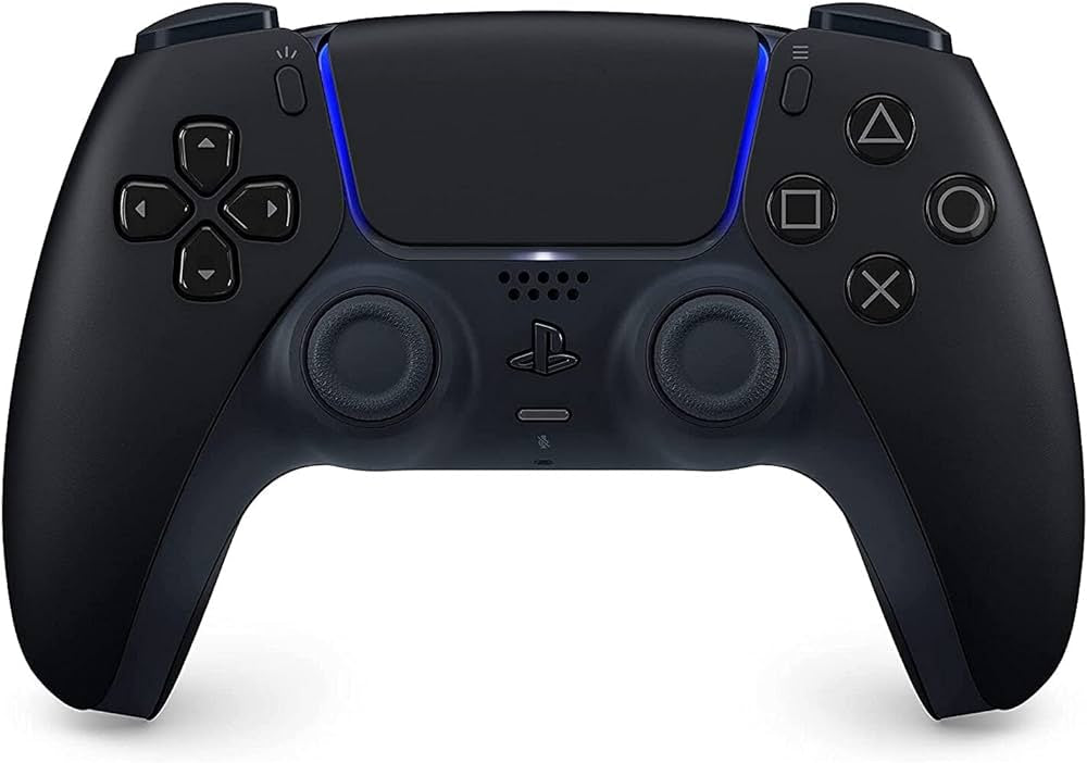 PlayStation 5 DualSense Wireless Controller - Midnight BlackGaming AccessoriesHeighten Your Senses The DualSense wireless controller for PS5 offers immersive haptic feedback, dynamic adaptive triggers and a built-in microphone, all integrated into an icon