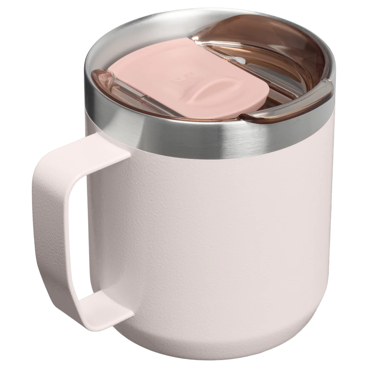 Stanley Classic Legendary Camp Mug 0.35L Rose Quartz | Insulated Stainless Steel Travel Mug | 1.5 Hrs Hot, 3 Hrs Cold | Dishwasher Safe | BPA-Free