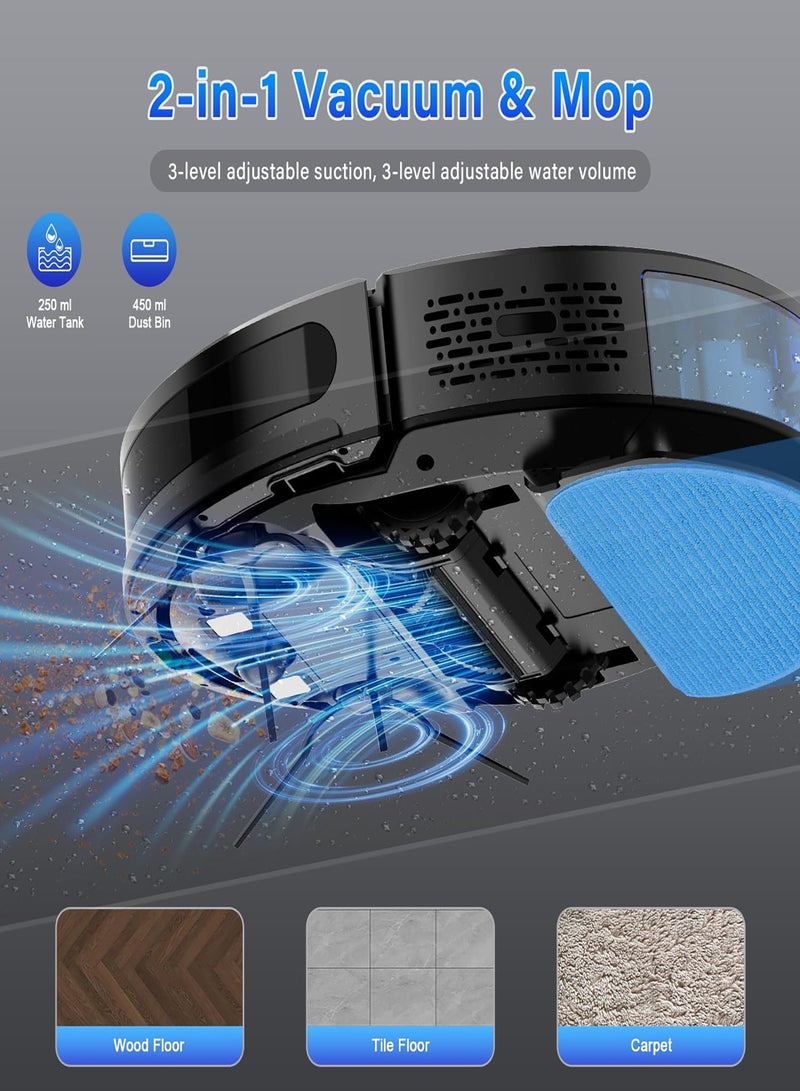 Smart robot vacuum for pet hair