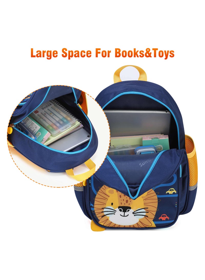 Sun Eight Premium Kids School Backpack SE22063 – Water-Resistant Polyester, Padded Straps & Back, Multi-Compartment, Unisex