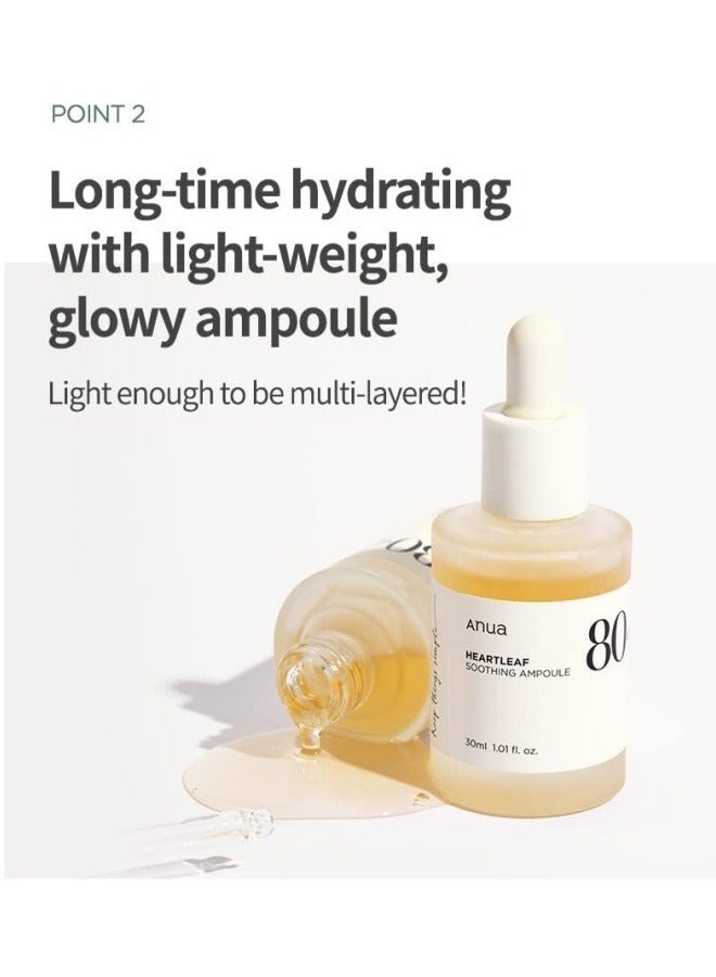 Anua Heartleaf face serum 30ml for redness and irritation