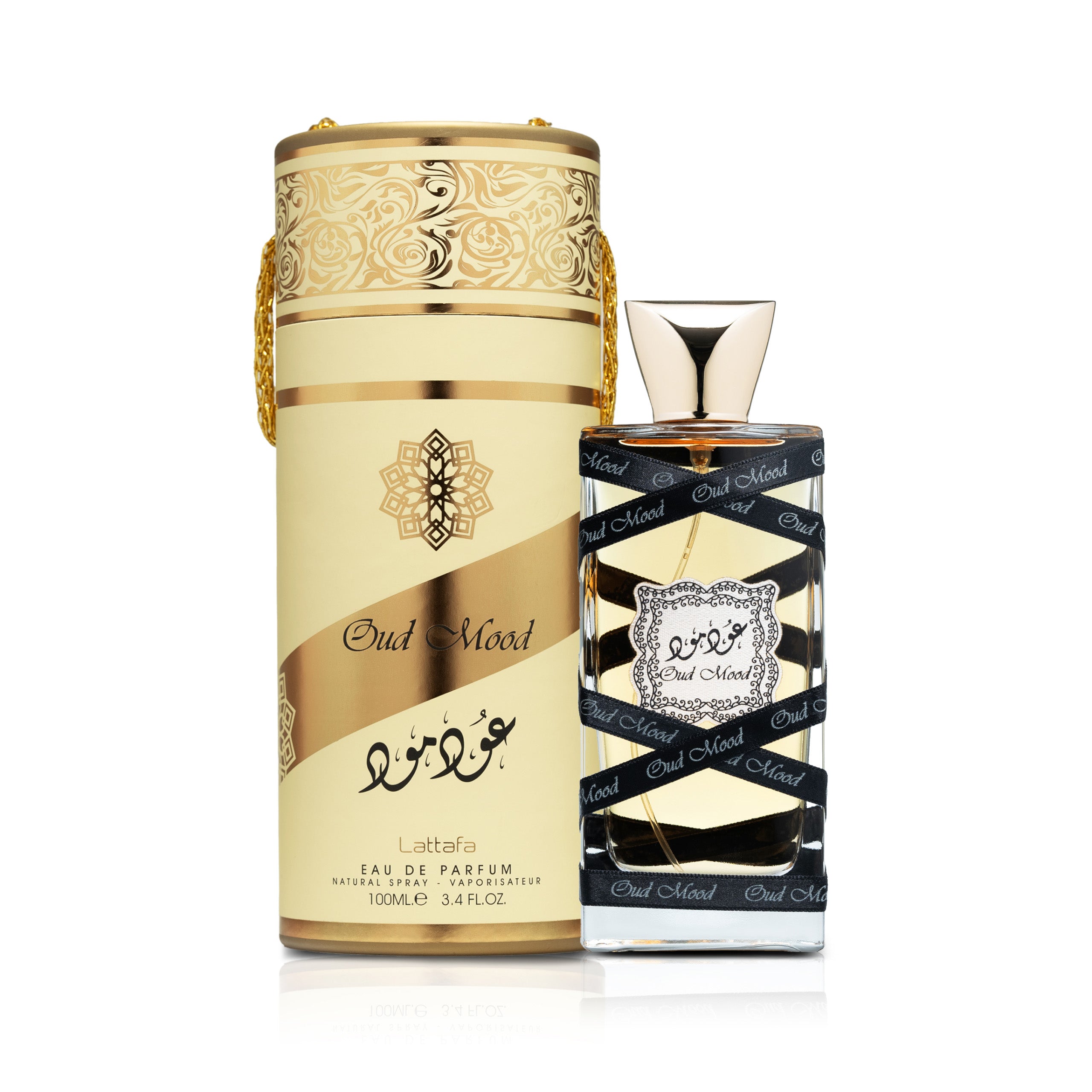 Lattafa Oud Mood - Perfume For Men And Women - Eau De Parfum, 100mlPerfumes & FragrancesPerfume Oud Mood Eau de Parfum by Lattafa Perfumes is a warm, oriental fragrance with floral, woody and spicy notes and features a pleasant sweetness. Fragrance Notes: