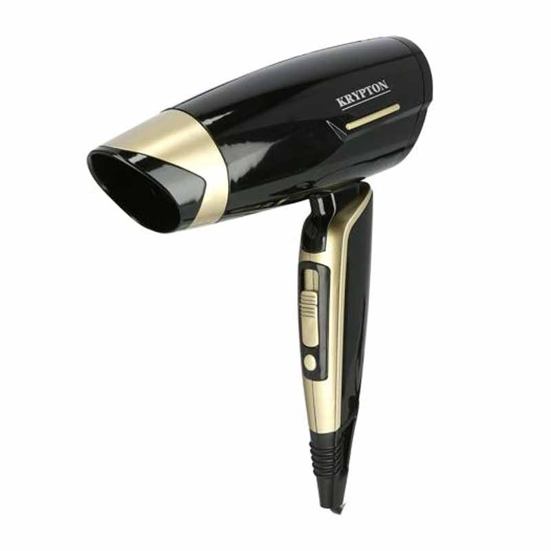 Krypton Powerful Hair Dryer With Concentrator KNH6056 - Gold/BlackHair CareKrypton powerful dryer is perfect for creating super-smooth styles. With high power and a concentrator nozzle, this clever dryer will deliver beautiful-looking hair, every day – wh