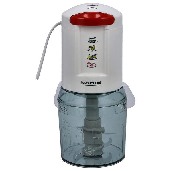 Krypton Multi Chopper with Double Blade 500ml 500 W KNMC6278Kitchen AppliancesCompact yet powerful Multi Chopper which allows you to precisely chop and prepare ingredients in a matter of seconds. Dual Speed Switch Blade release for fast & easy cleaning Hi