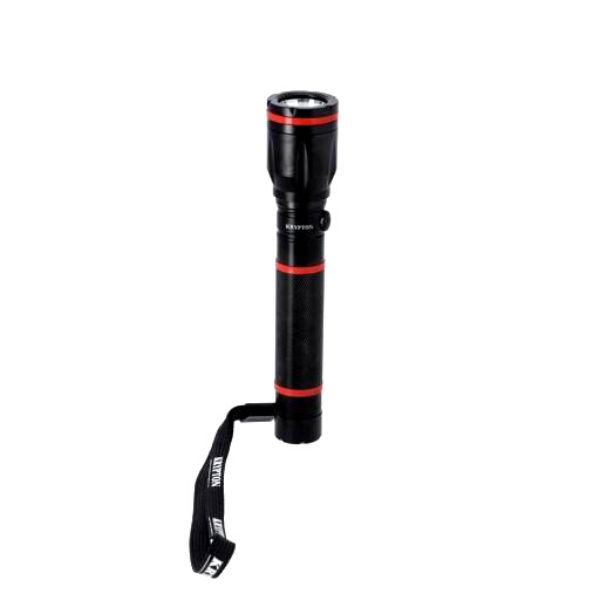 Krypton Rechargeable LED Flashlight, KNFL5162 - BlackTools & Home ImprovementsHYPER-BRIGHT, TOUGH AND RELIABLE – The LED in this flashlight comes with CREE LED that can generate powerful light output. The strong ABS body is the best ideal for anyone who s