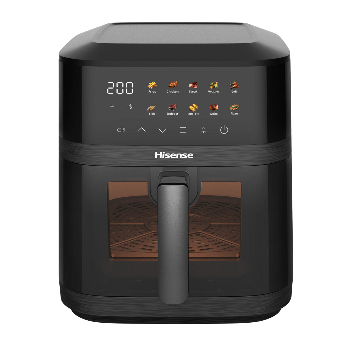 Hisense H06AFBK1S4 6.3L Dual Heat Air Fryer – Black