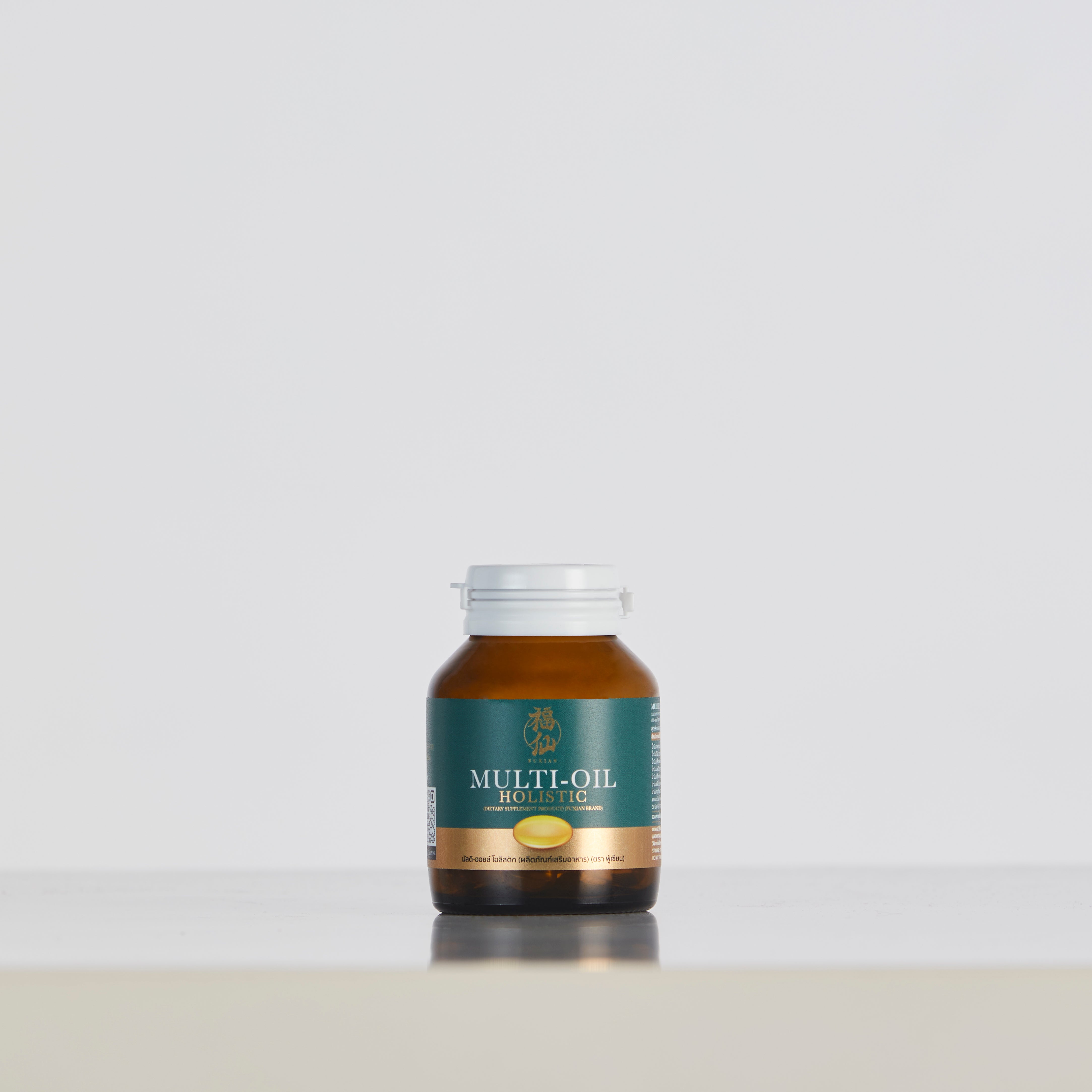 Multi-Oil Holistic (Dietary supplement product Fuxian brand)HealthKey Benefits: Boosts immunity: Helps reduce the risk of allergies and strengthens the body's immune system. Relieves stress: Promotes better sleep and relaxation. Supports bones and muscles