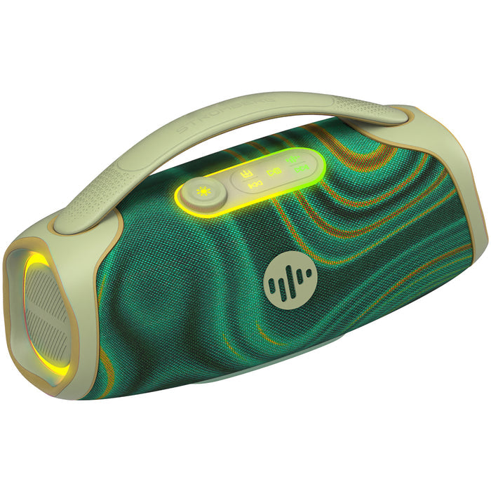 Stromberg Force Portable Bluetooth Speaker – Powerful Sound & Dynamic LED LightsAudio & VideoStromberg Force, your music and your fashion go hand in hand, wherever you go. 40 Watts RMS Woofer 2x4 Battery life: 9 hours USB-C charging connection Includes FM