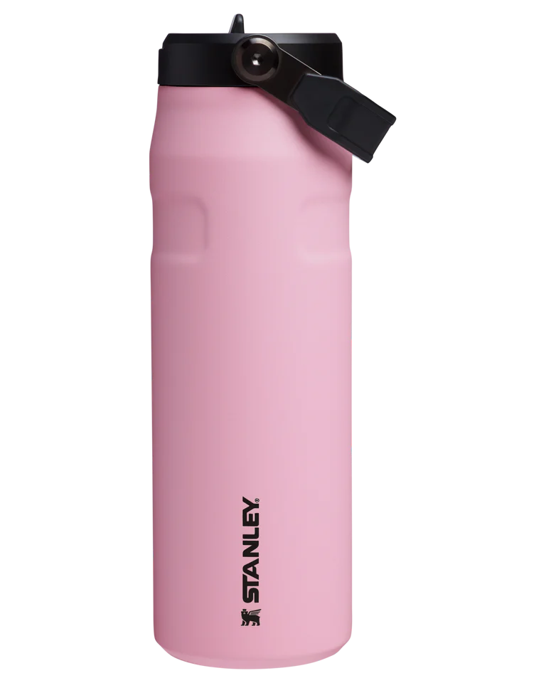 Stanley Messi x IceFlow Flip Straw 2.0 Bottle 24oz – Insulated Stainless Steel Water Bottle with Flip Straw Lid