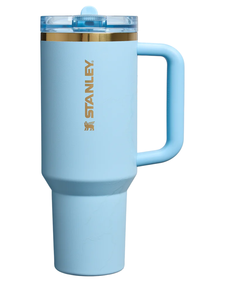 Stanley Messi x Quencher ProTour FlipStraw Tumbler 40oz – Insulated Stainless Steel Travel Tumbler with Handle