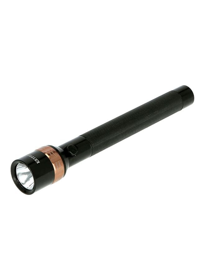 Krypton KNFL5120 Rechargeable LED Flashlight - Black/CopperTools & Home ImprovementsPortable design and compact size Long battery life Convenient to operate with simple switch Water and shock-resistant