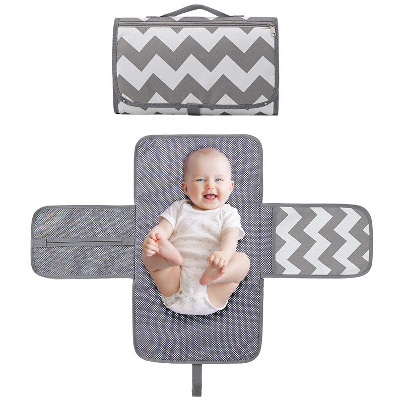 Sybils Diaper changing padDiaper Changing Pad Comfortable Material: A fully padded mat with a sponge cushion that makes the baby more comfortable when lying down, protects the baby from bacteria in public places and prevents injuries caused by contacting