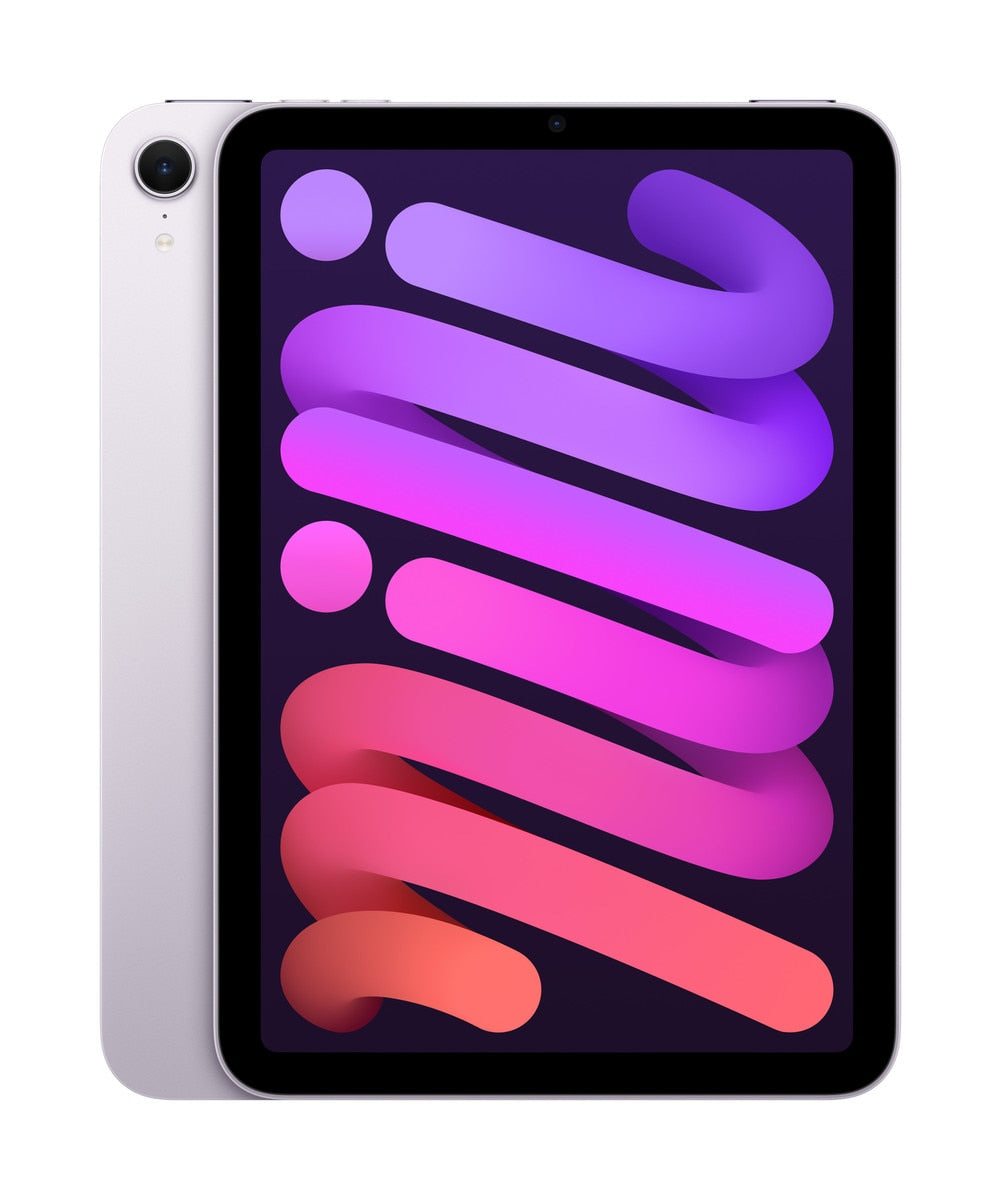 Apple iPad Mini 8.3" 7th Gen - PurpleTabletsSingle-handedly awesome Big-screen attitude. Ultraportable design.iPad mini has everything there is to love about iPad in a delightfully light, compact design. It features a 100 percent recycled aluminum enclosu