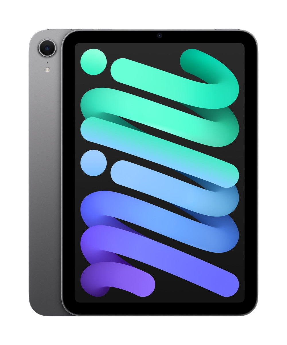 Apple iPad Mini 8.3" 7th Gen - Space GrayTabletsSingle-handedly awesome Big-screen attitude. Ultraportable design.iPad mini has everything there is to love about iPad in a delightfully light, compact design. It features a 100 percent recycled aluminum enc