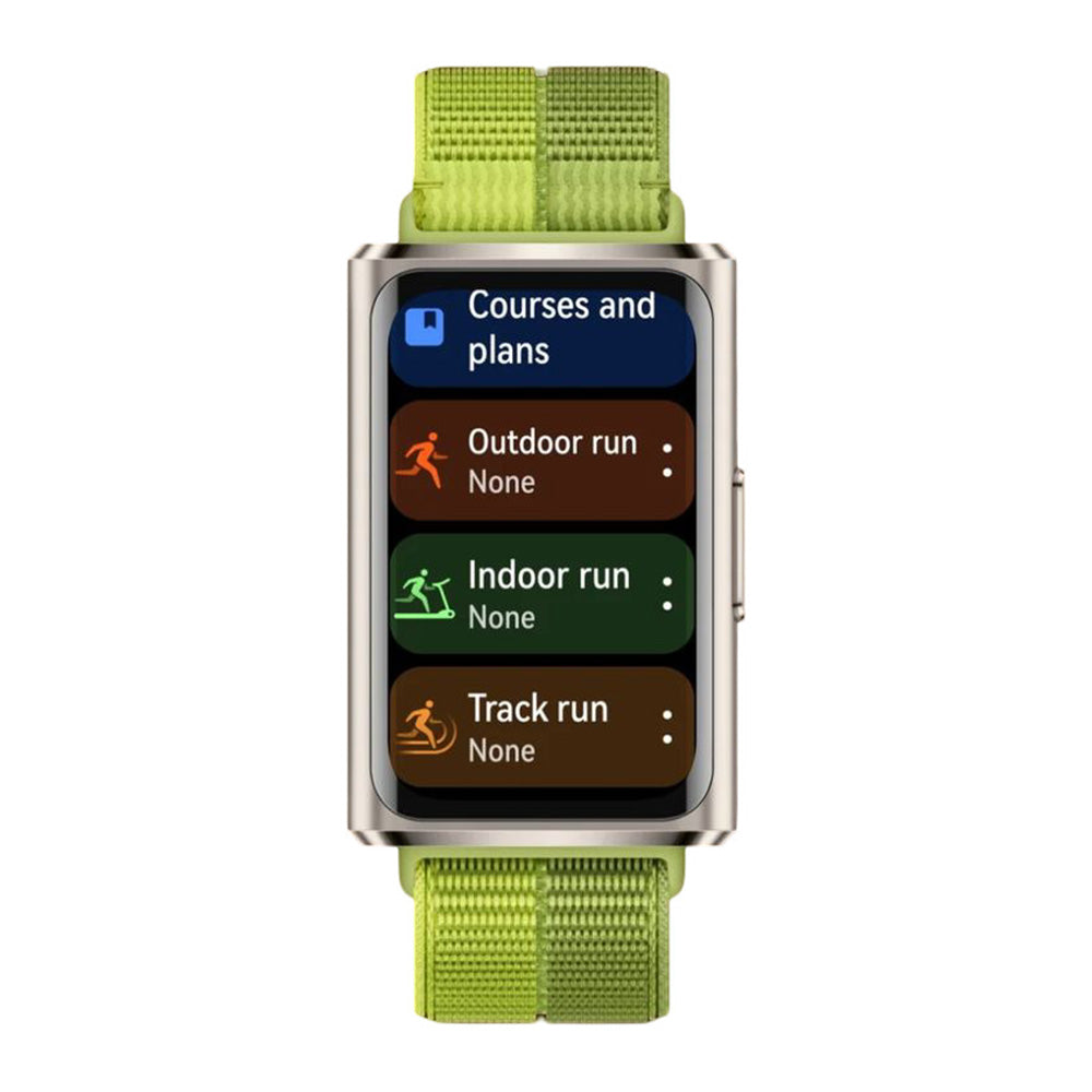 Huawei Band 11 Pro – Green Aluminium Alloy, Breathable Nylon Strap, 1.62" AMOLED, GPS, A-fib Alert, 14-Day Battery, 5ATMv