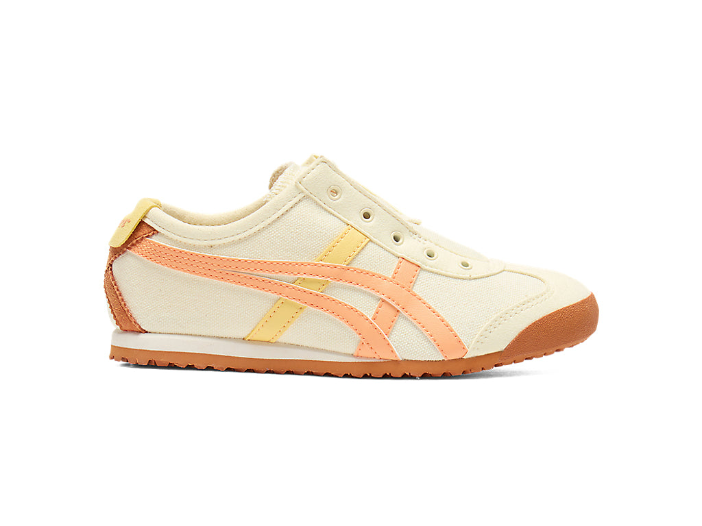 Onitsuka Tiger Mexico 66 Slip-On Kids Sneakers – Ivory/Summer Dune