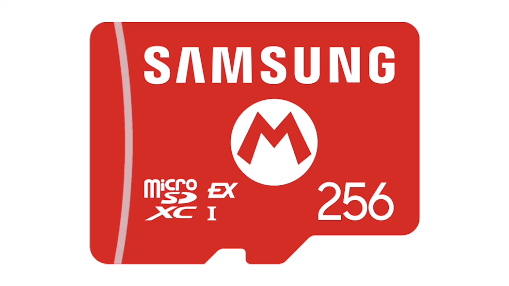 Samsung microSD Express 256GB Nintendo Switch 2 – 800MB/s Read, PCIe 3.1 NVMe, HMB, DTG, 6-Proof, Nintendo Edition