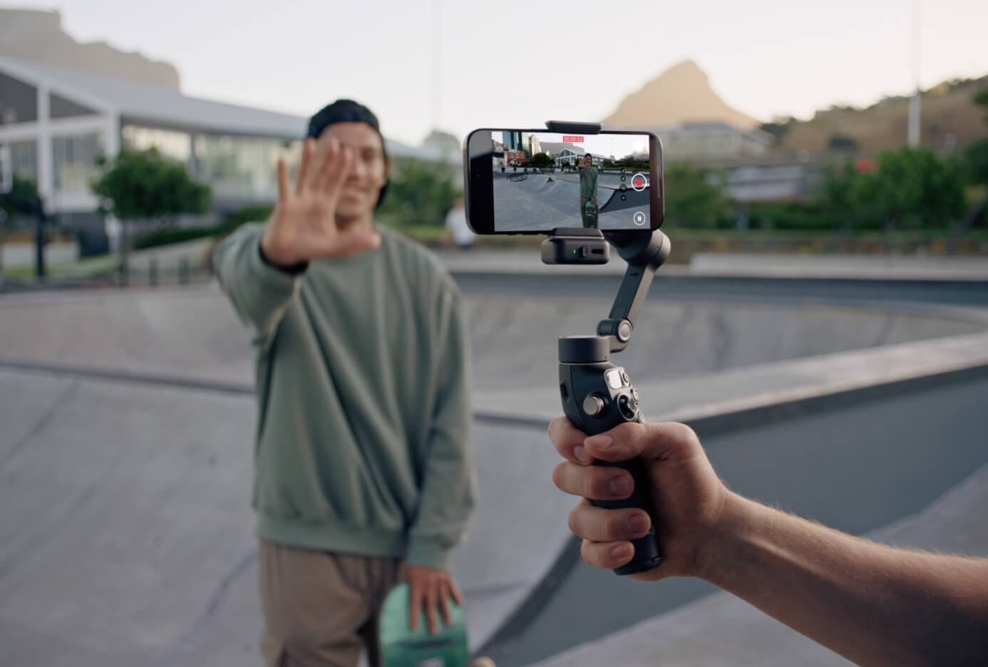 DJI Osmo Mobile 7P Gimbal Stabilizer for iPhone, Android, Native Tracking, Lighting, 3-Axis Phone Gimbal, Quick Launch, One-Tap Edit, Built-in Extension Rod & Tripod, 10hrs Use, Phone ChargingCameras🎥 3-Axis Stabilization: Ensures smooth, shake-free foot