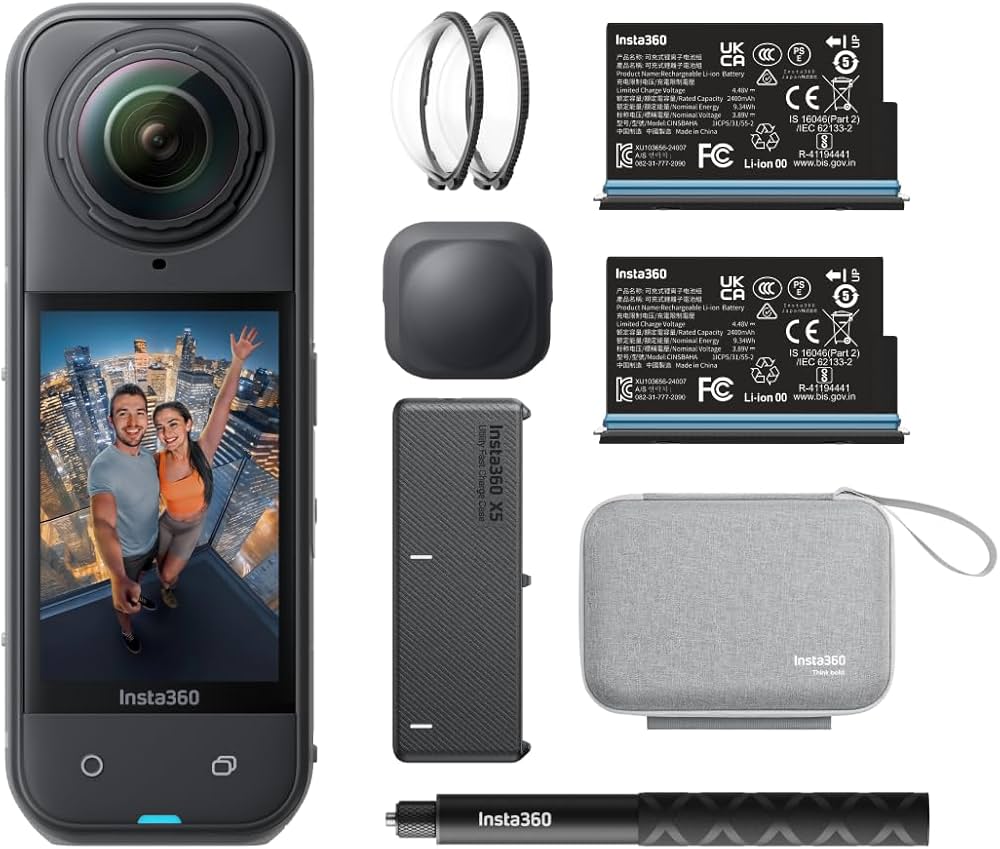 Insta360 X5 Essentials Bundle full set
