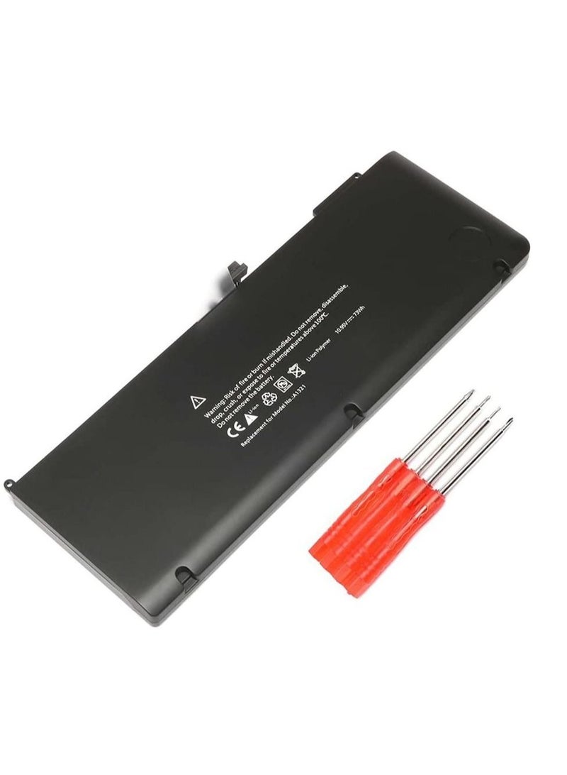 A1321 Battery for Apple MacBook Pro 15" inch A1286 (Only for Mid 2009, Early/Late 2010), fits MC118LL/A MC373LL/A MB986LL/A Series Notebook