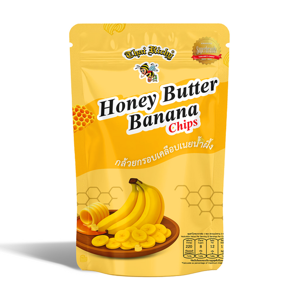 Honey Butter Banana Chips 40g.
