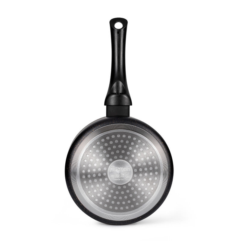 Fissman Saucepan with Glass Lid 1.5L, TouchStone Non-Stick Coating Aluminum Saucepan 16cm Forde SeriesThe FORDE series from FISSMAN is a union of quality, aesthetics and safety. FORDE products are a real gift to those who choose the best for themselves an