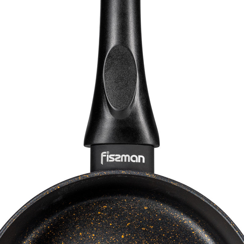 Fissman Saucepan with Glass Lid 1.5L, TouchStone Non-Stick Coating Aluminum Saucepan 16cm Forde SeriesThe FORDE series from FISSMAN is a union of quality, aesthetics and safety. FORDE products are a real gift to those who choose the best for themselves an