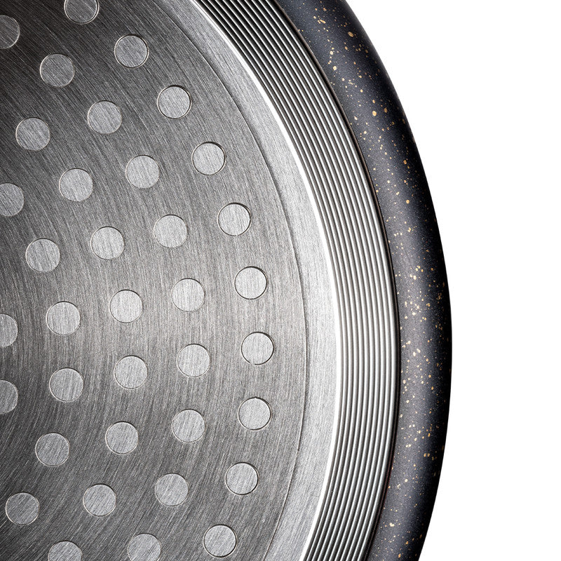 Fissman Saucepan with Glass Lid 1.5L, TouchStone Non-Stick Coating Aluminum Saucepan 16cm Forde SeriesThe FORDE series from FISSMAN is a union of quality, aesthetics and safety. FORDE products are a real gift to those who choose the best for themselves an