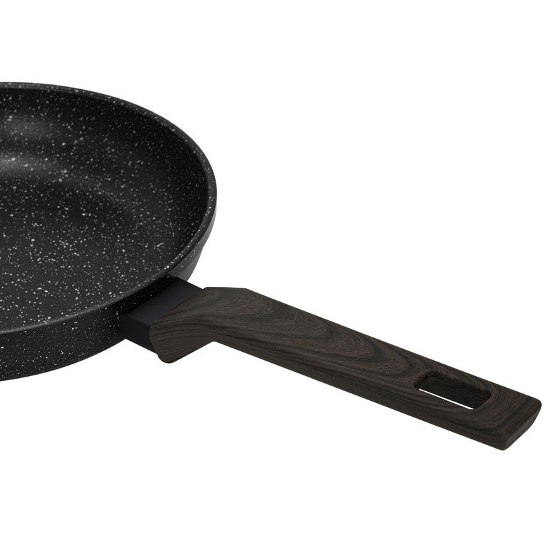 Fissman Frying Pan 24cm Carrie Aluminum with Induction BottomNon-stick cookware entered our lives relatively recently, but almost immediately gained respect. The idea of