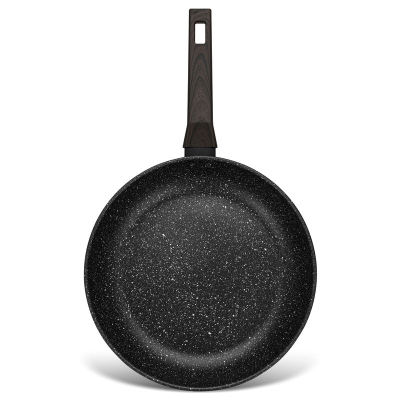 Fissman Frying Pan 28cm Carrie Aluminum with Induction BottomNon-stick cookware entered our lives relatively recently, but almost immediately gained respect. The idea of