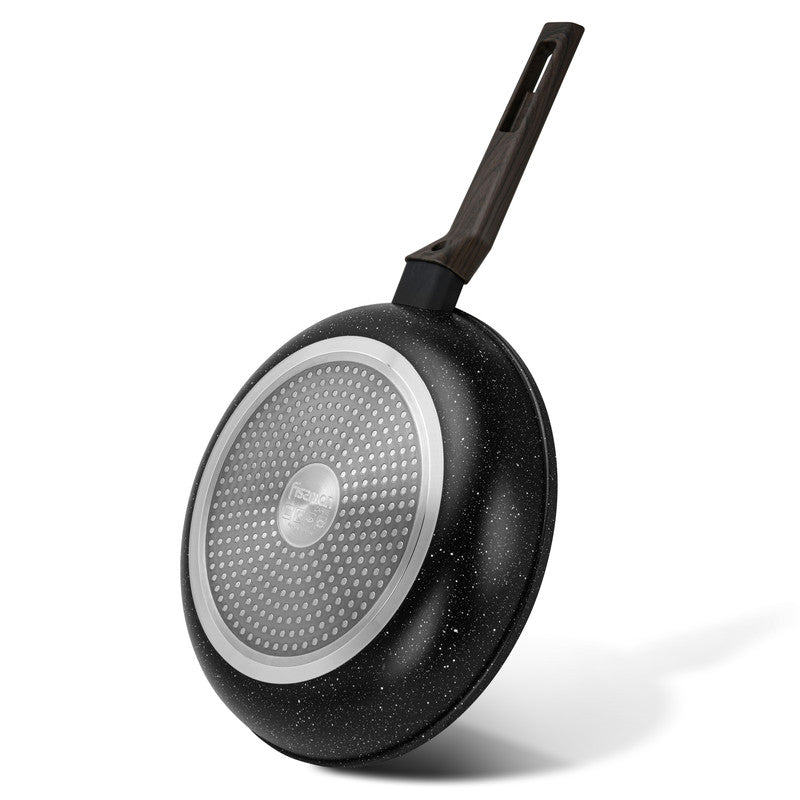 Fissman Frying Pan 28cm Carrie Aluminum with Induction BottomNon-stick cookware entered our lives relatively recently, but almost immediately gained respect. The idea of