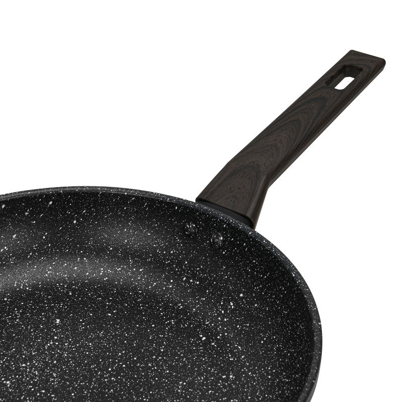 Fissman Frying Pan 28cm Carrie Aluminum with Induction BottomNon-stick cookware entered our lives relatively recently, but almost immediately gained respect. The idea of