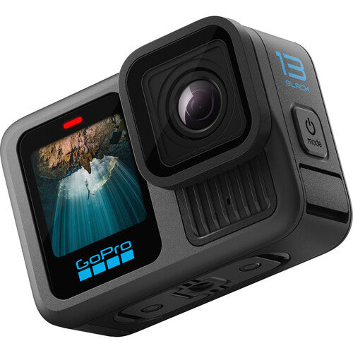 GoPro HERO13 - BlackCamerasTransform your camera. Fuel your creativity. HB-SERIES LENSES WITH AUTO-DETECT.The lenses automatically put you in the right mode with the right settings for the shots you want. NEXT-GEN BATTERIES DELIVER EXTENDED FUNTIMES. The