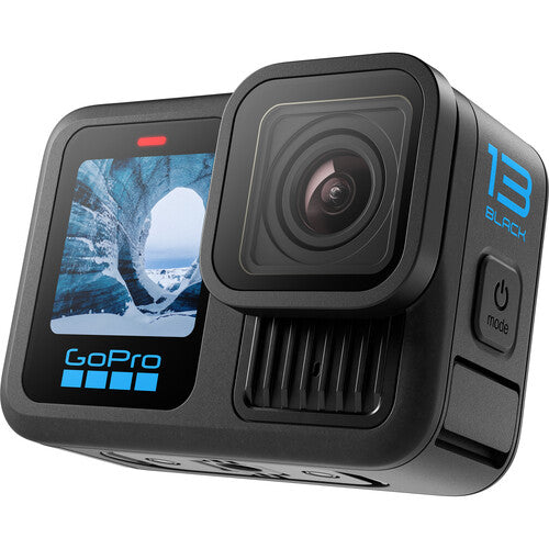 GoPro HERO13 - BlackCamerasTransform your camera. Fuel your creativity. HB-SERIES LENSES WITH AUTO-DETECT.The lenses automatically put you in the right mode with the right settings for the shots you want. NEXT-GEN BATTERIES DELIVER EXTENDED FUNTIMES. The