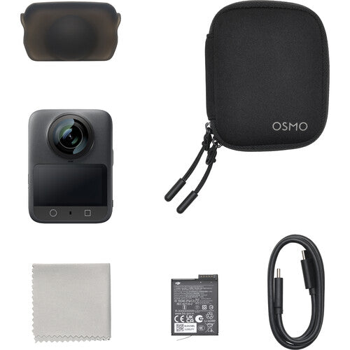 DJI Osmo 360 8K 360° Action Camera – Standard Combo for UAE, HorizonSteady Stabilization, Compact Design