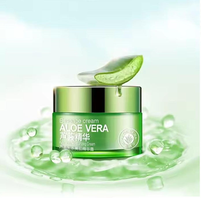BIOAQUA Aloe Vera Moisturizing & Repairing Cream, 50g, Hydrating Face Gel, All Skin Types