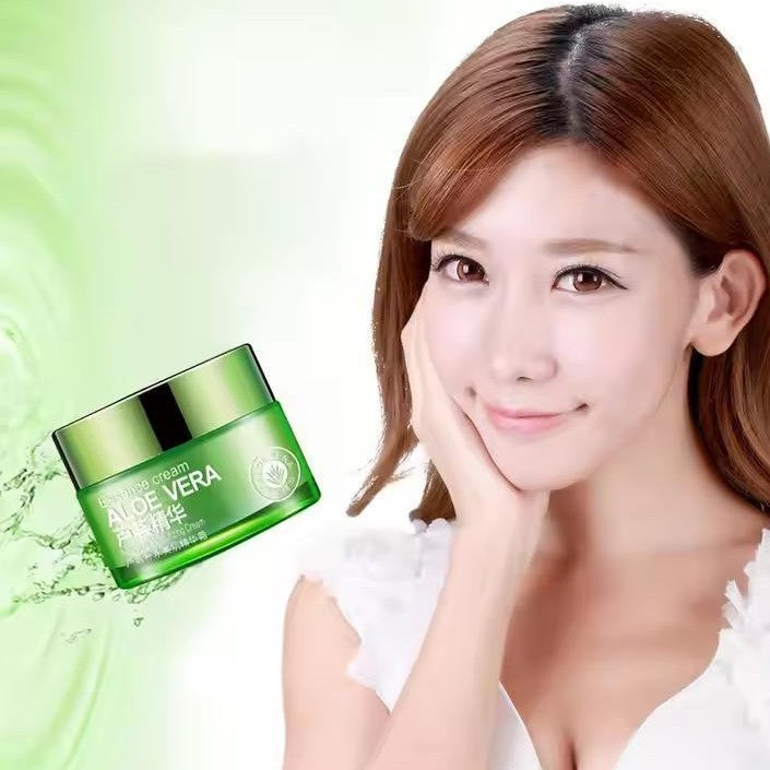 BIOAQUA Aloe Vera Moisturizing & Repairing Cream, 50g, Hydrating Face Gel, All Skin Types
