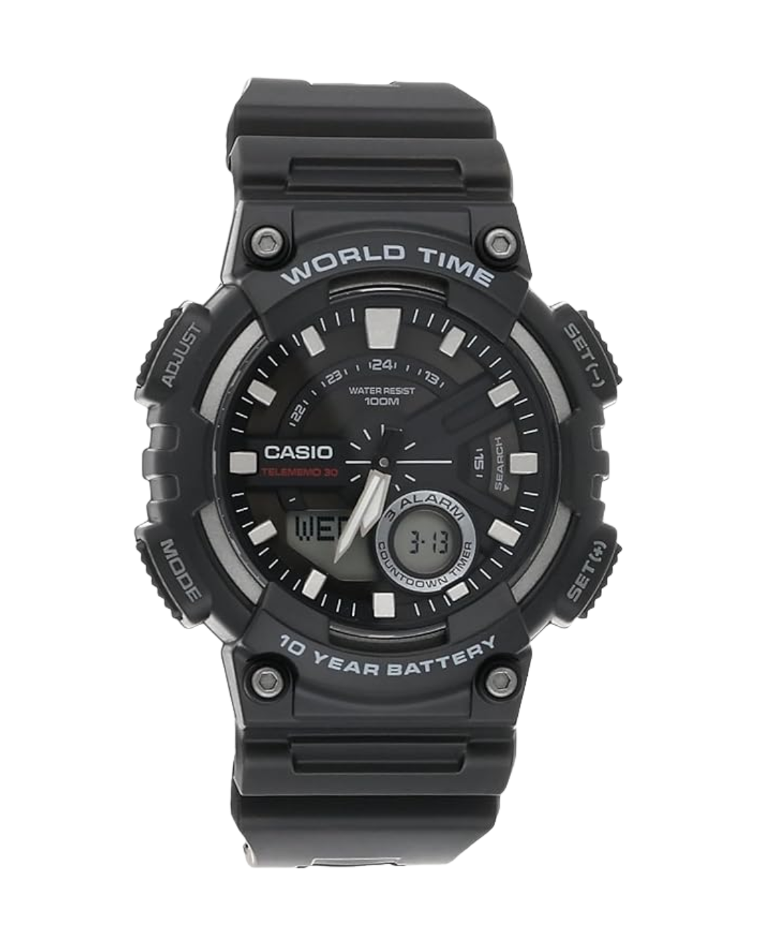 Casio AEQ-110W-1AVDF Men’s Analog-Digital Watch