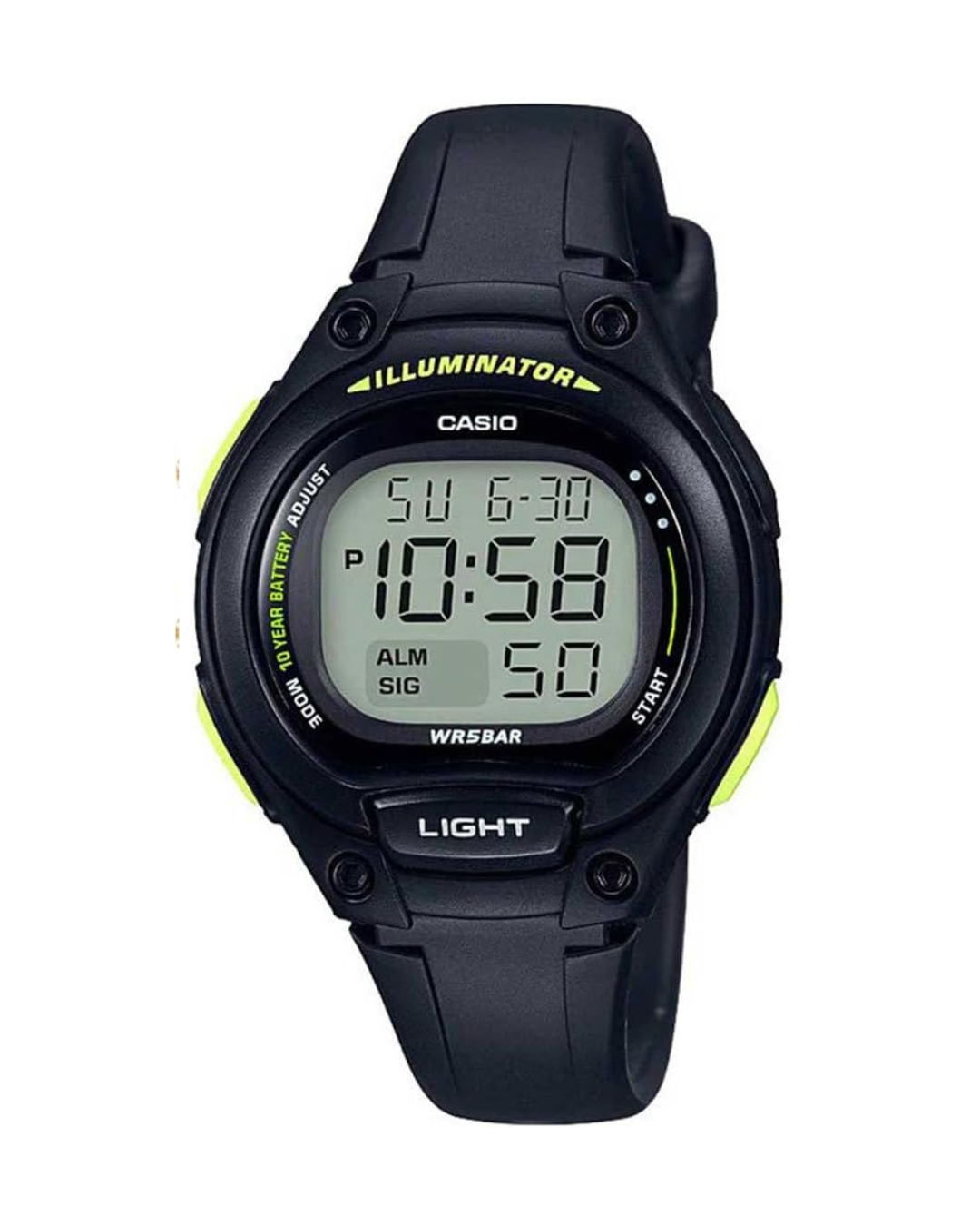 Casio Unisex / Women Digital Watch — LW‑203‑1BVDF
