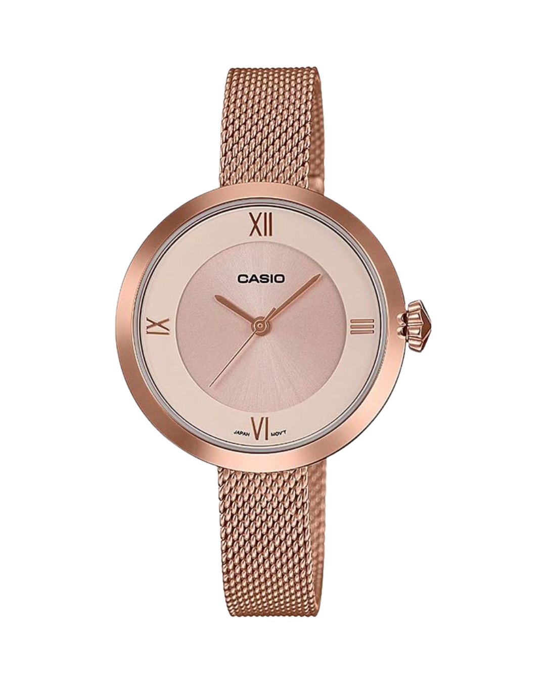 Casio LTP‑E154MPG-4ADF Women’s Analog Watch – Pink Dial