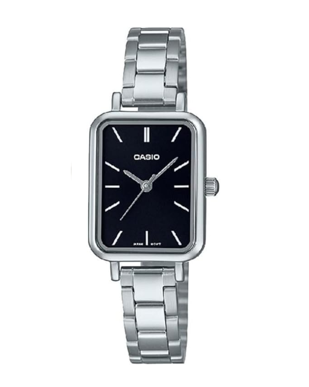 Casio LTP‑V009D-1EUDF Women’s Analog Watch – White Dial, Gold Stainless Steel Band, Quartz Movement