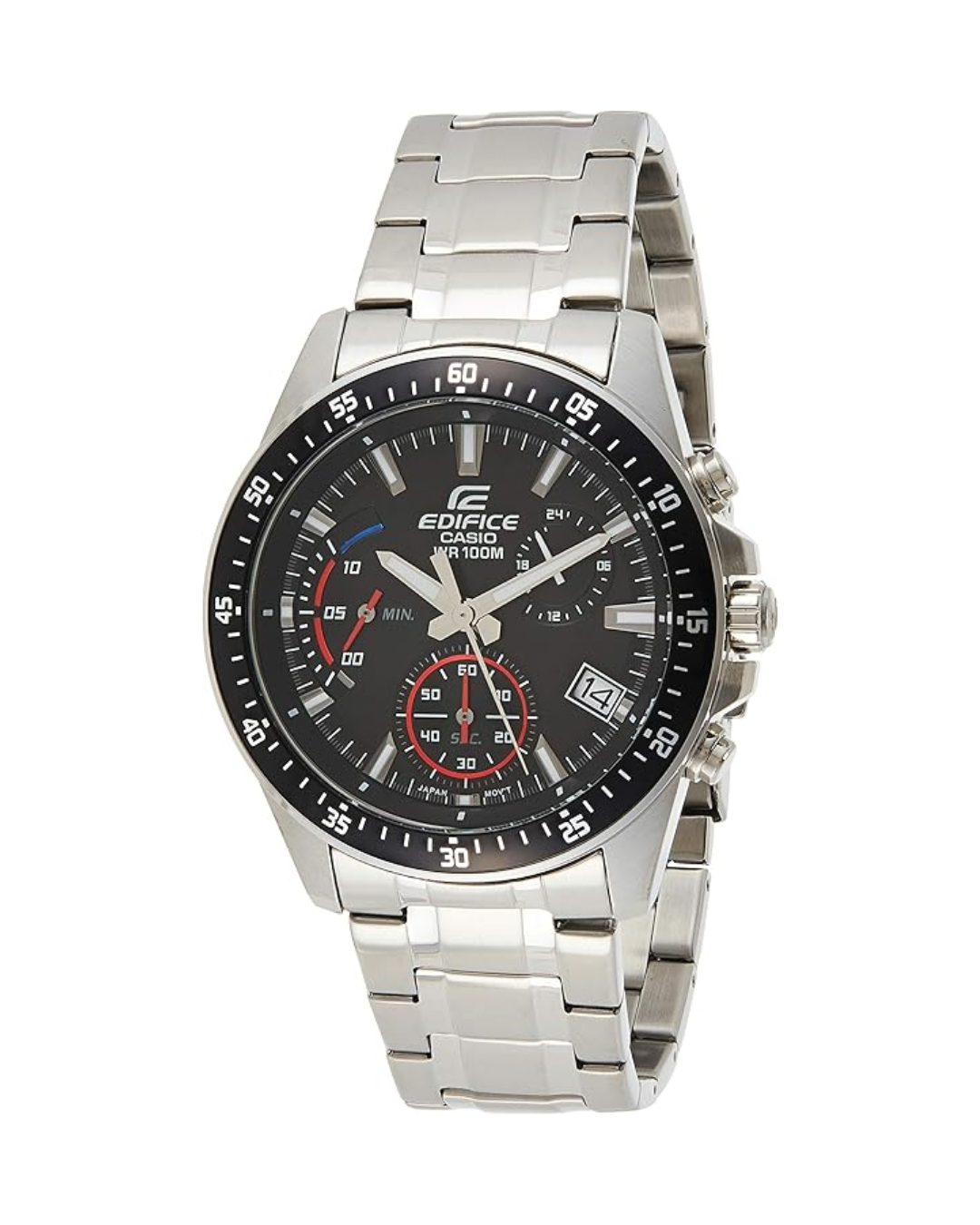 Casio Edifice Men’s Quartz Analog Watch – Stainless Steel Design